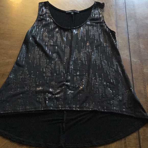 🔥 4/$20 HAIL3Y:23 Small ladies sequin tank - Picture 1 of 8